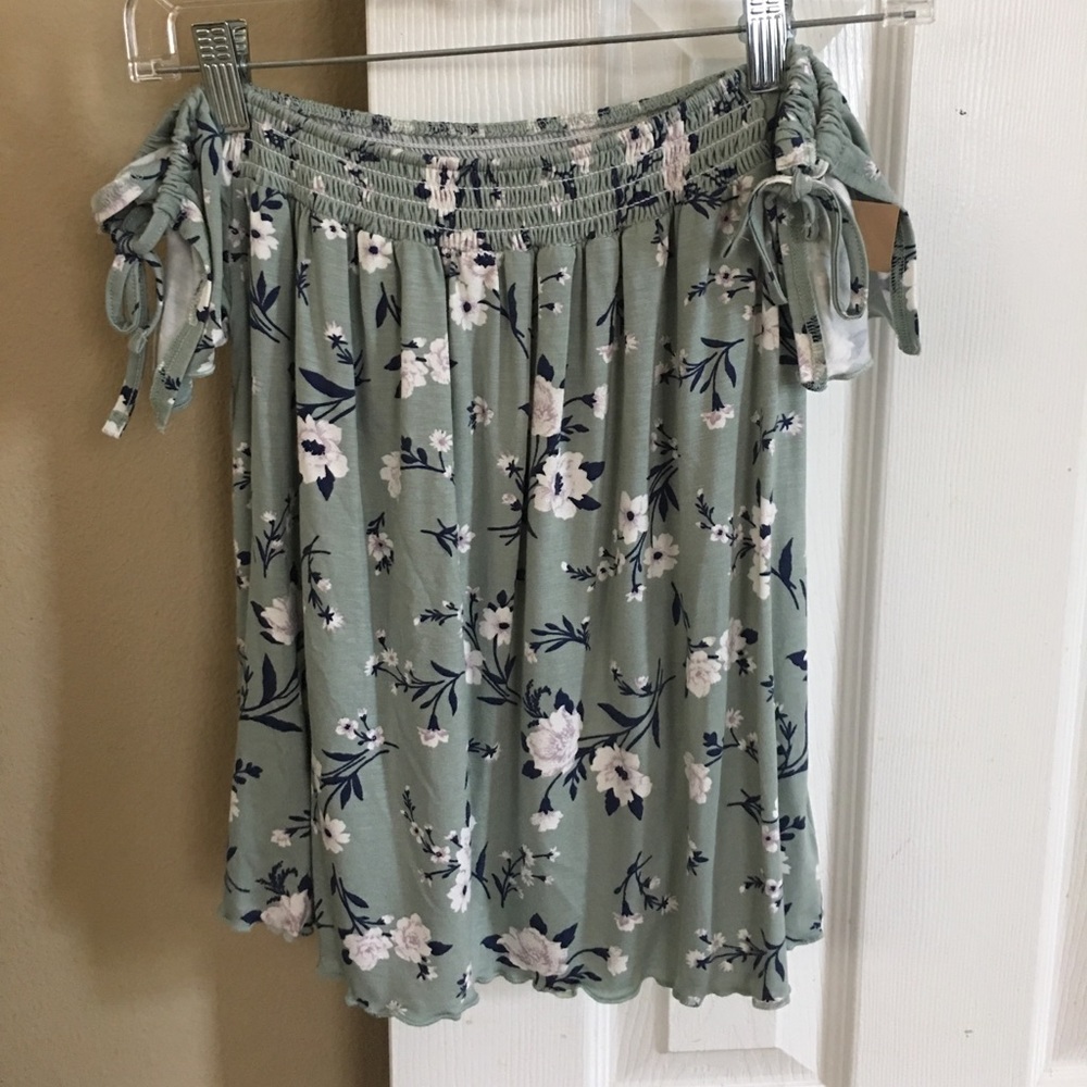 American Eagle Outfitters off the shoulder top